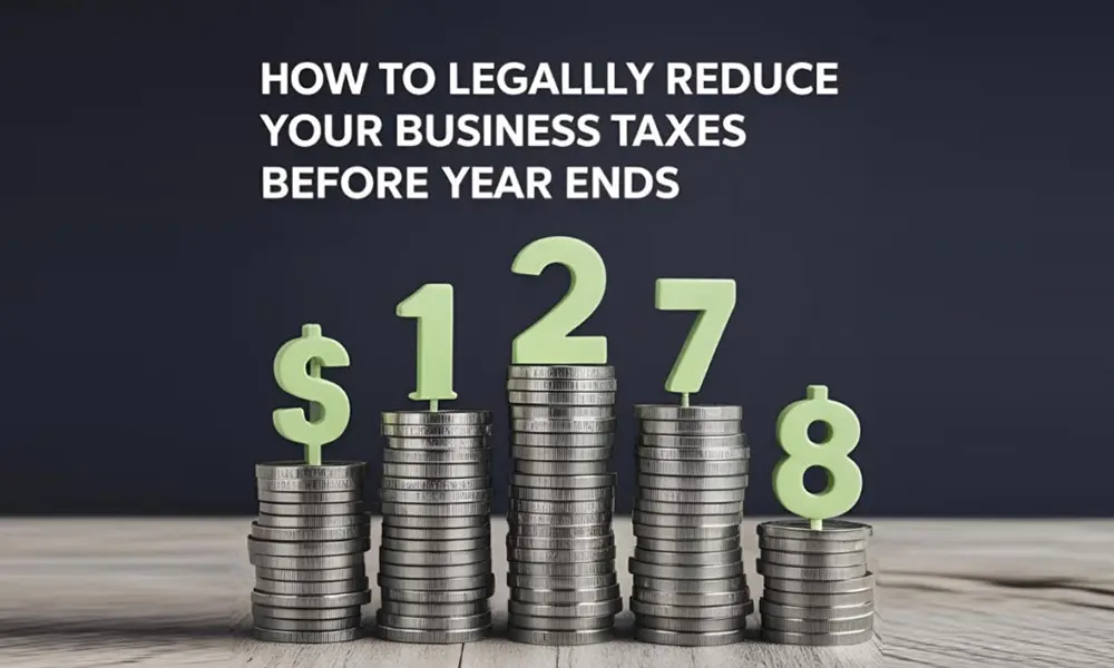 Reduce Your Business Taxes Before the Year Ends